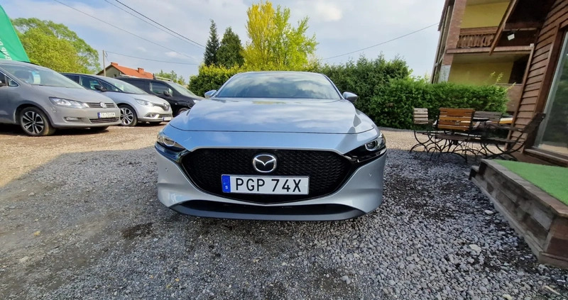 Mazda 3 cena 73900 przebieg: 59000, rok produkcji 2019 z Pakość małe 436